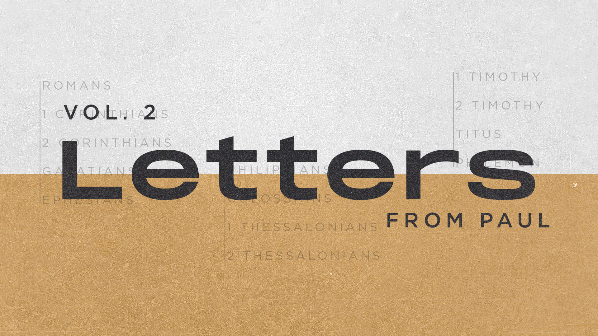 Letters From Paul: Vol. 2
